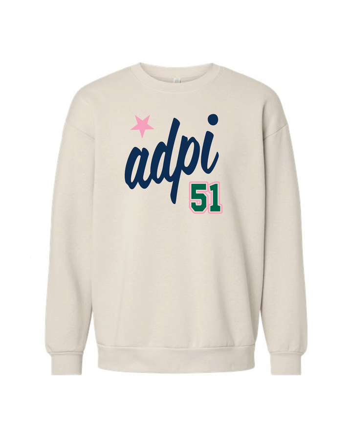 Est Year Star Sorority Crewneck