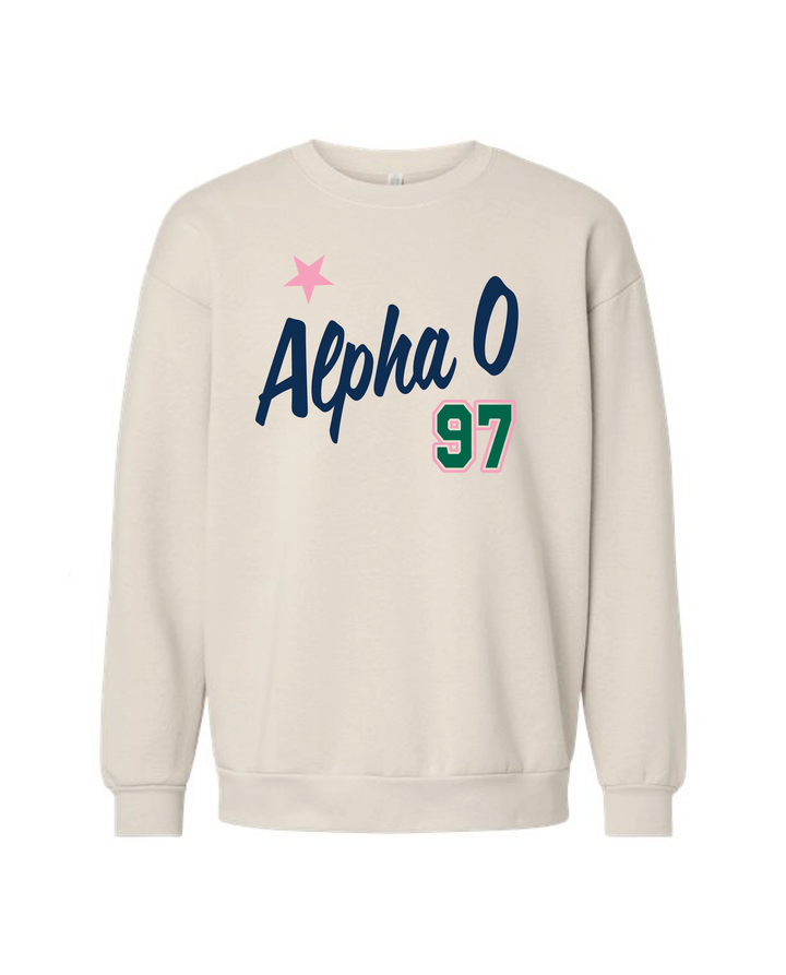 Est Year Star Sorority Crewneck