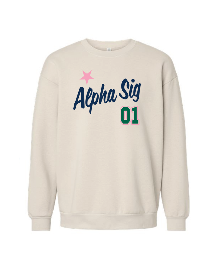 Est Year Star Sorority Crewneck