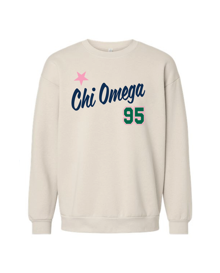 Est Year Star Sorority Crewneck