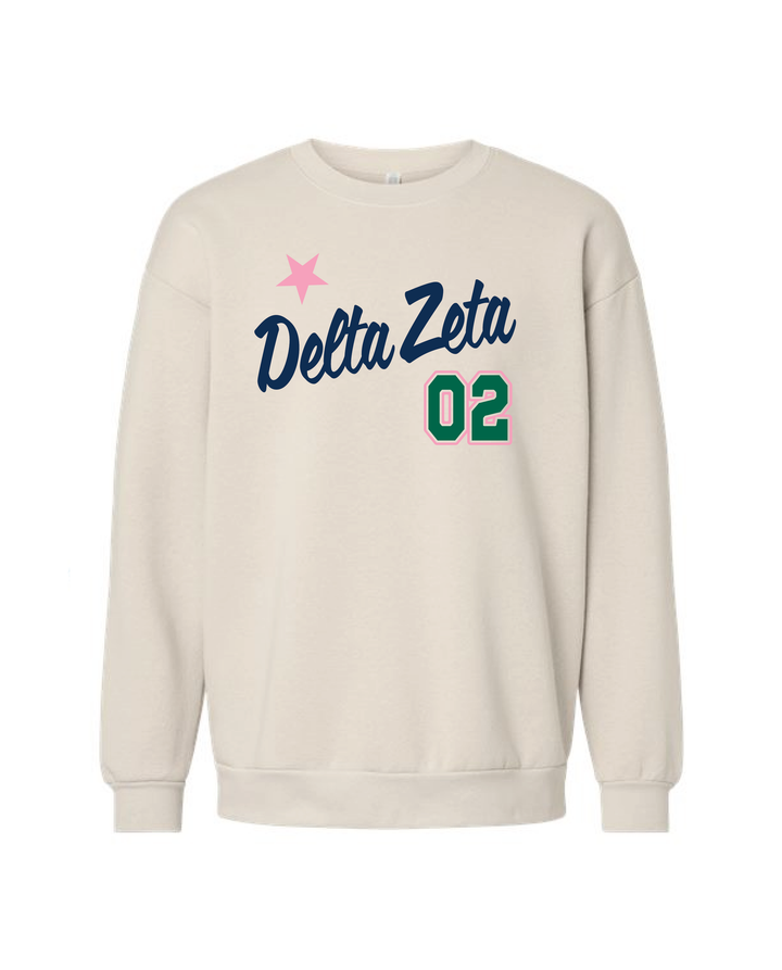Est Year Star Sorority Crewneck