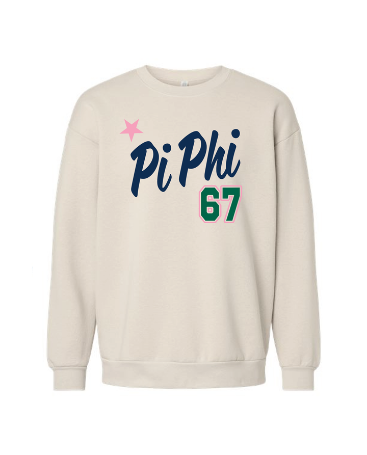 Est Year Star Sorority Crewneck
