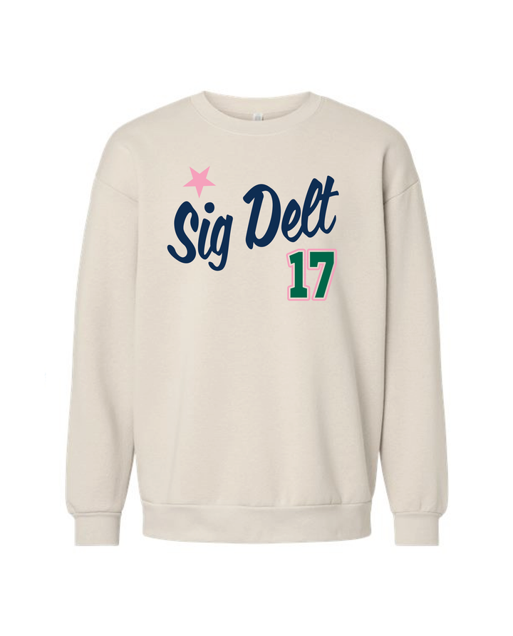 Est Year Star Sorority Crewneck