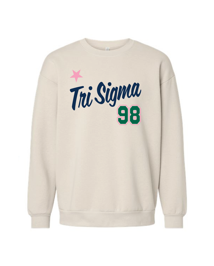 Est Year Star Sorority Crewneck