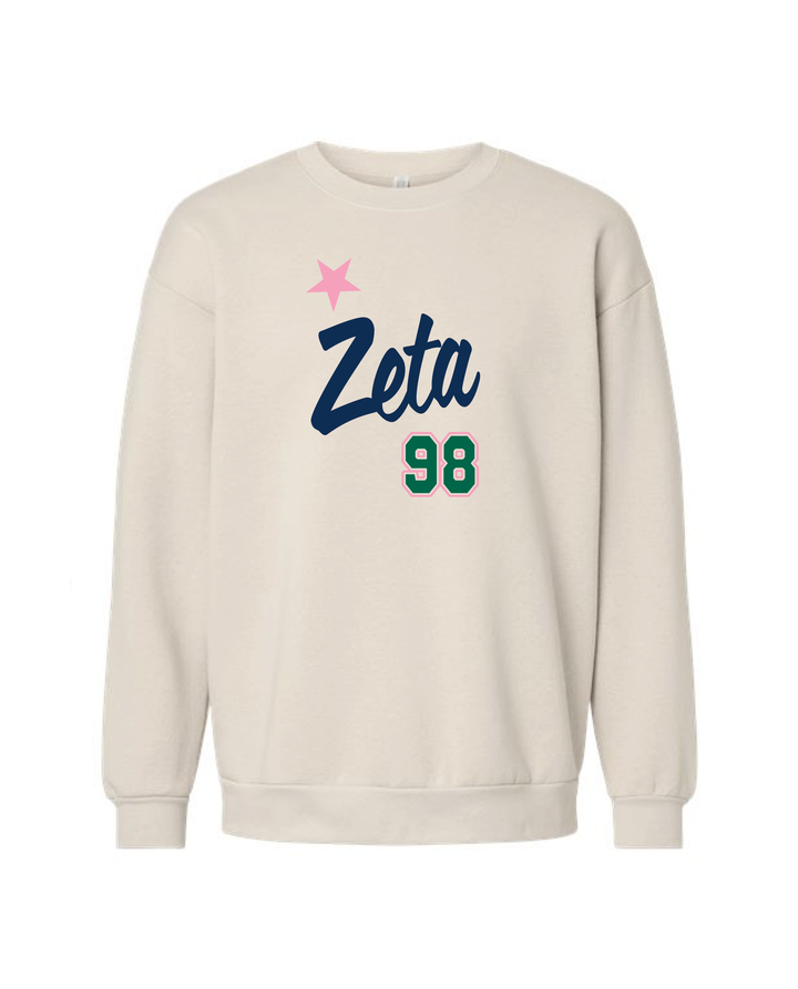 Est Year Star Sorority Crewneck