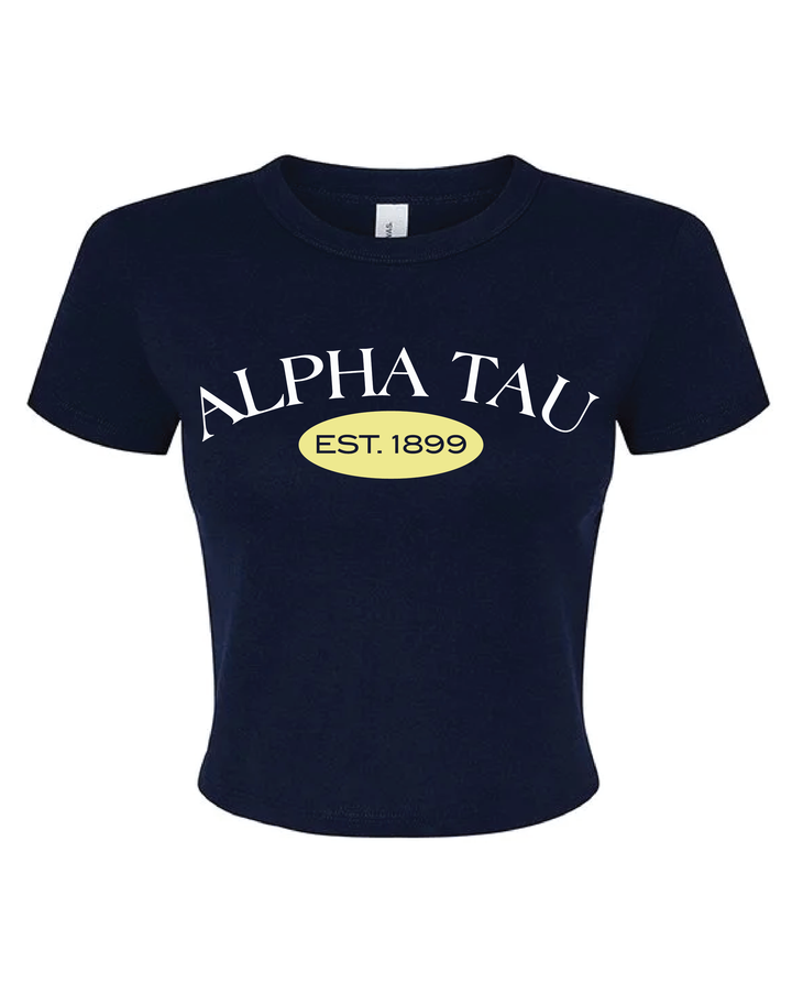 Est Year Vintage Sorority Baby Tee