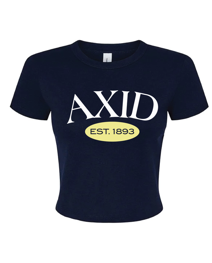 Est Year Vintage Sorority Baby Tee