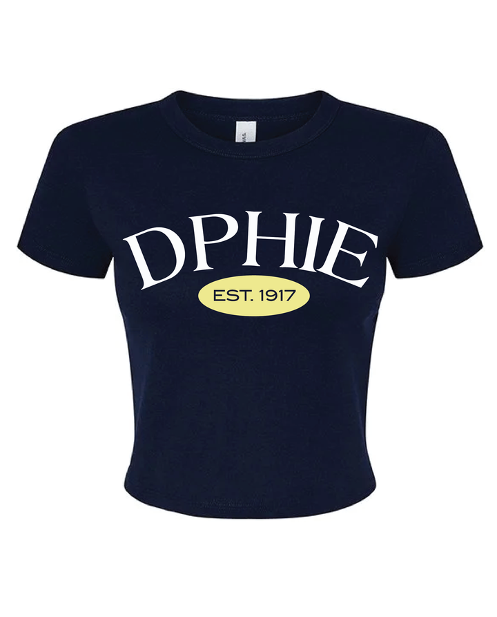 Est Year Vintage Sorority Baby Tee