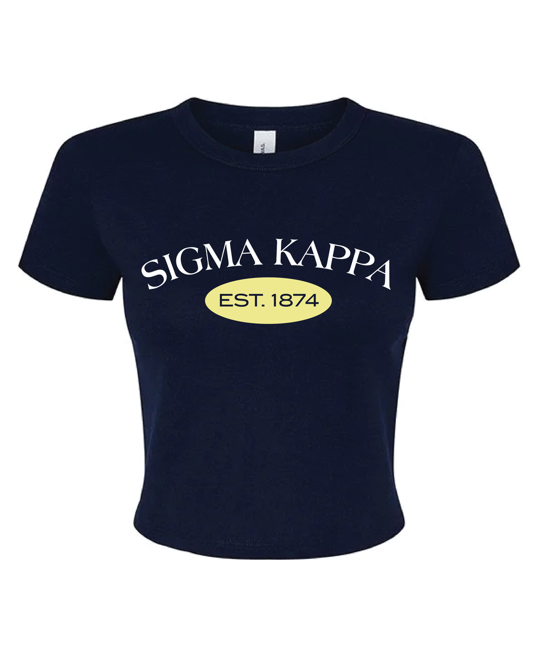 Est Year Vintage Sorority Baby Tee