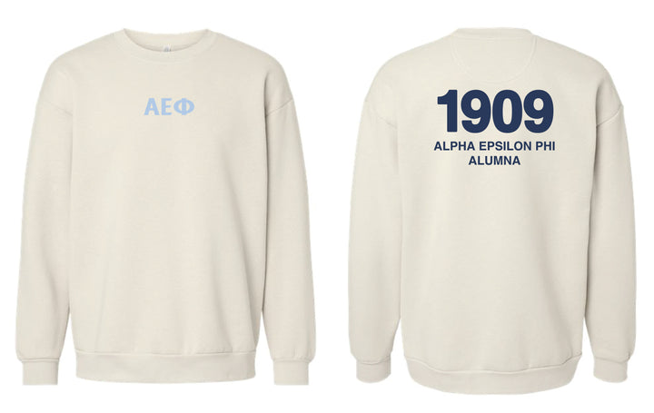 Est Year Alumna Sorority Crewneck 2XL