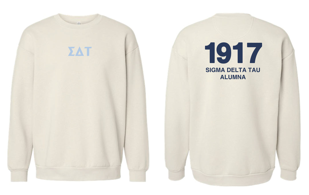 Est Year Alumna Sorority Crewneck 2XL
