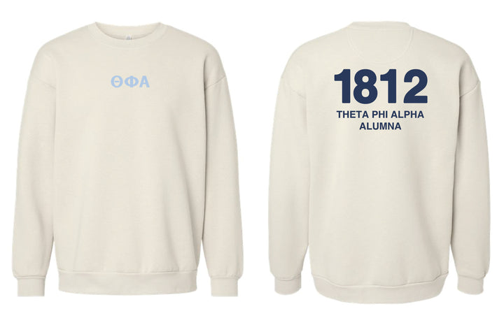 Est Year Alumna Sorority Crewneck 2XL