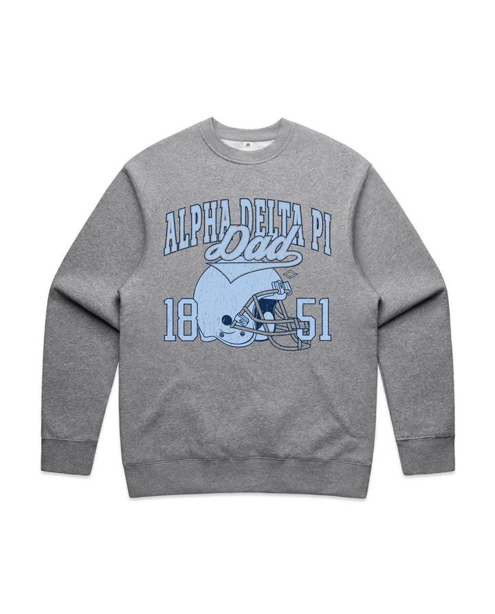 Football Dad Sorority Heavy Weight Crewneck