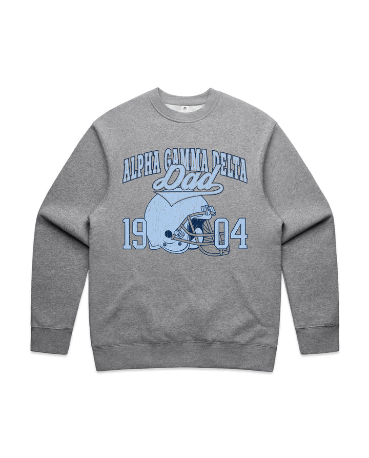 Football Dad Sorority Heavy Weight Crewneck