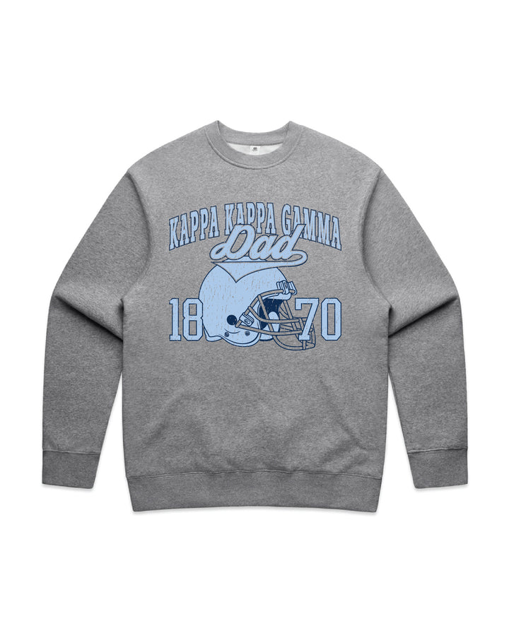 Football Dad Sorority Heavy Weight Crewneck