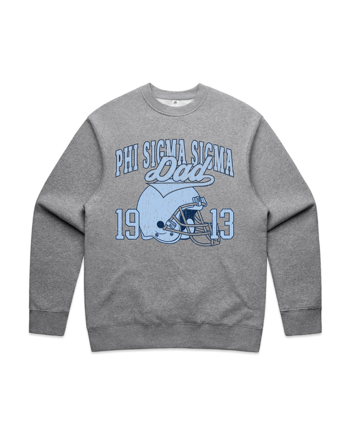Football Dad Sorority Heavy Weight Crewneck