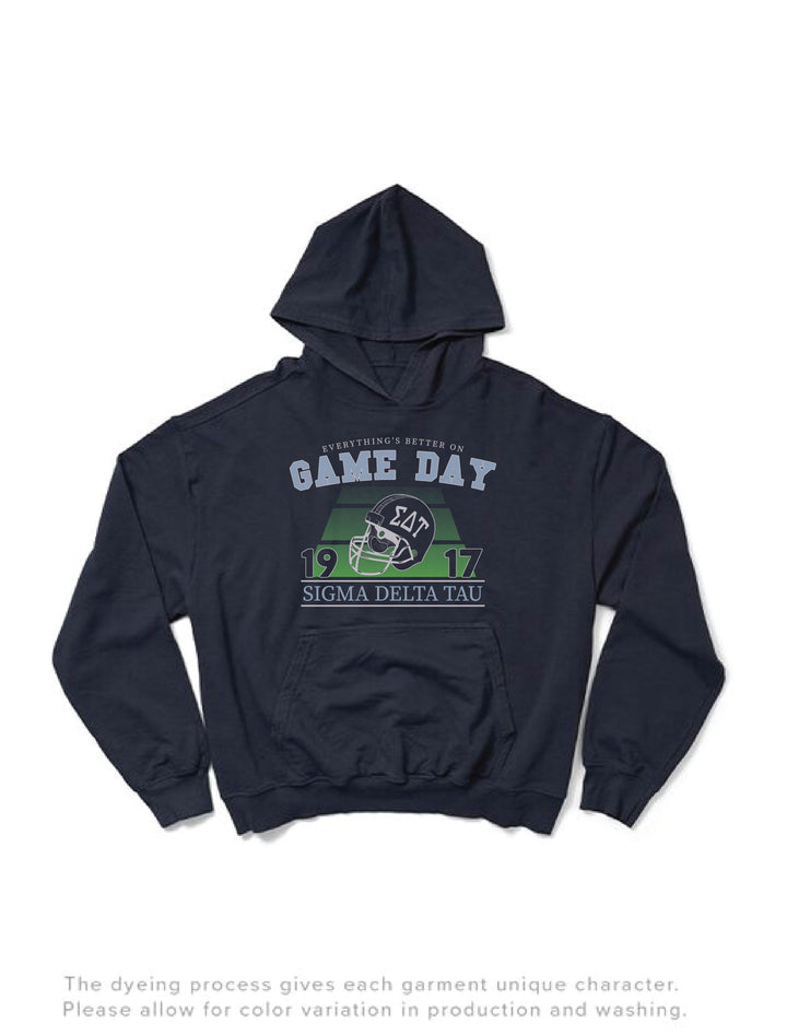 Midnight Sky Football Season Sorority Hoodie