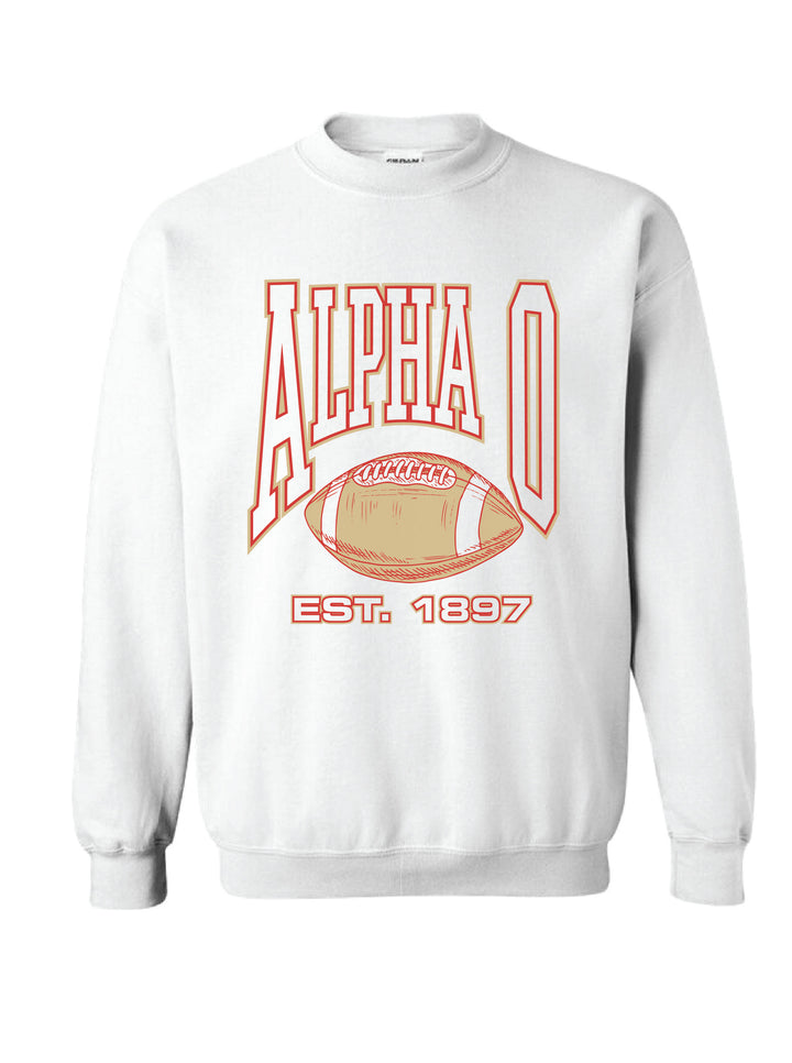 Football Sorority Crewneck - 2XL - 3XL