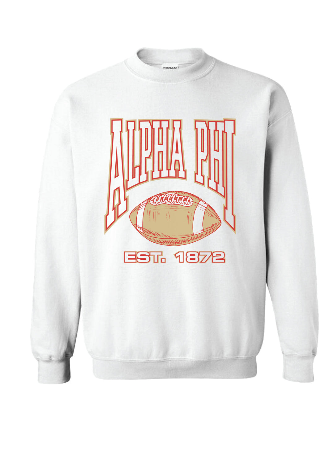 Football Sorority Crewneck - 2XL - 3XL