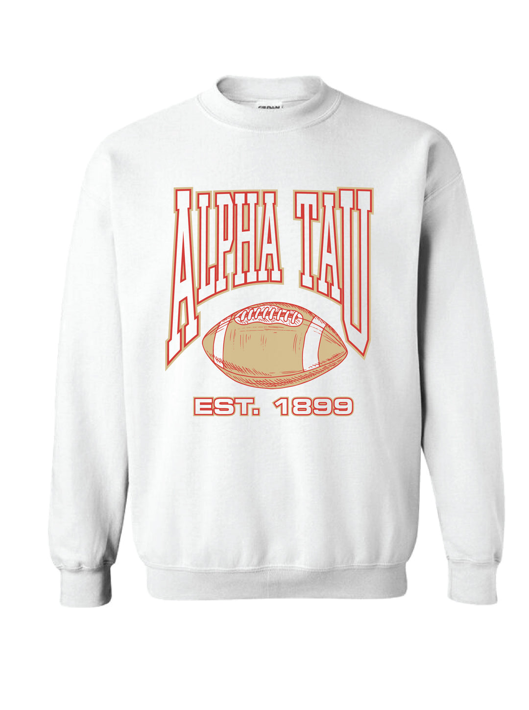 Football Sorority Crewneck - 2XL - 3XL