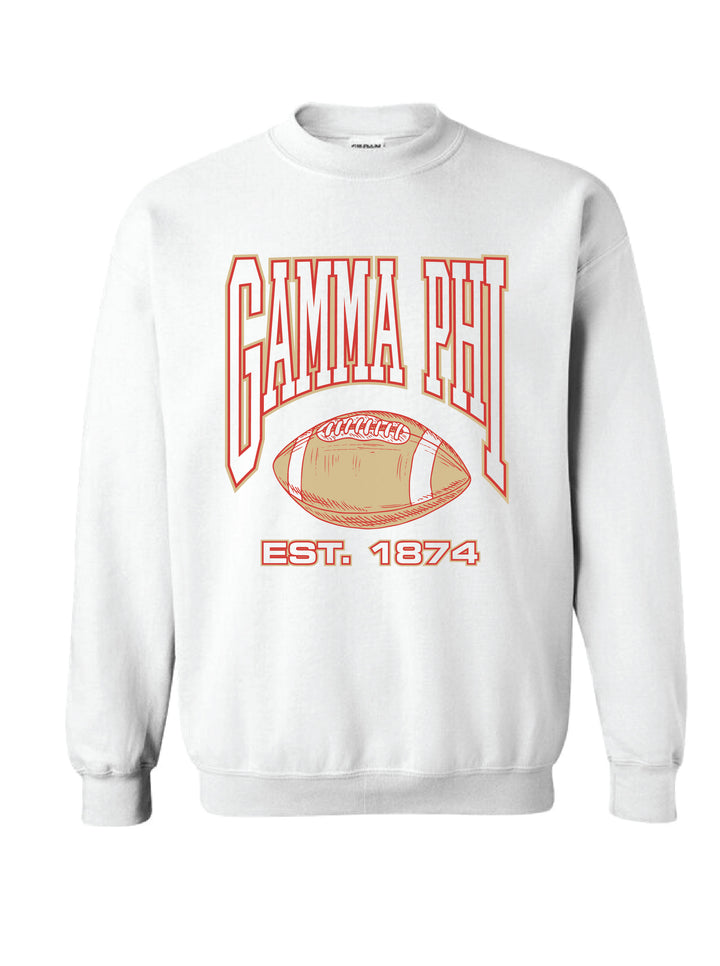 Football Sorority Crewneck - 2XL - 3XL