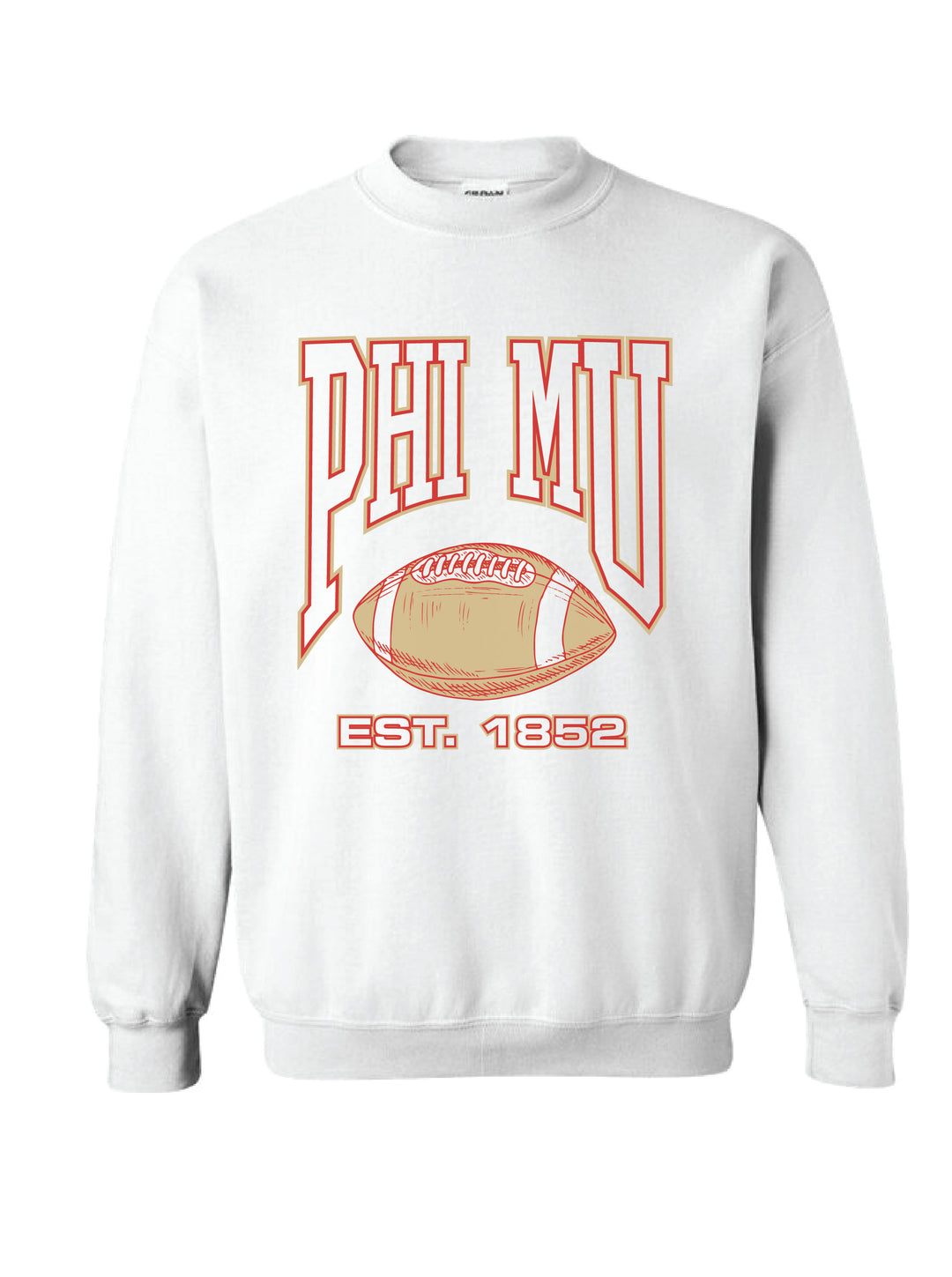 Football Sorority Crewneck - 2XL - 3XL