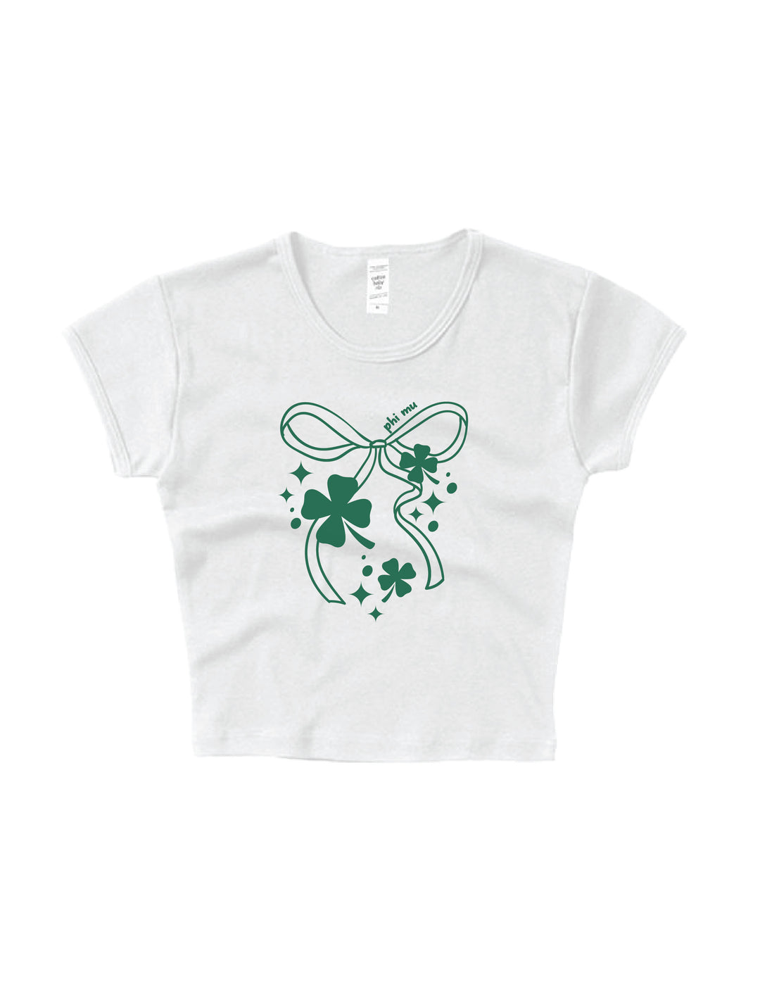 Four Leaf Clover Sorority Baby Tee