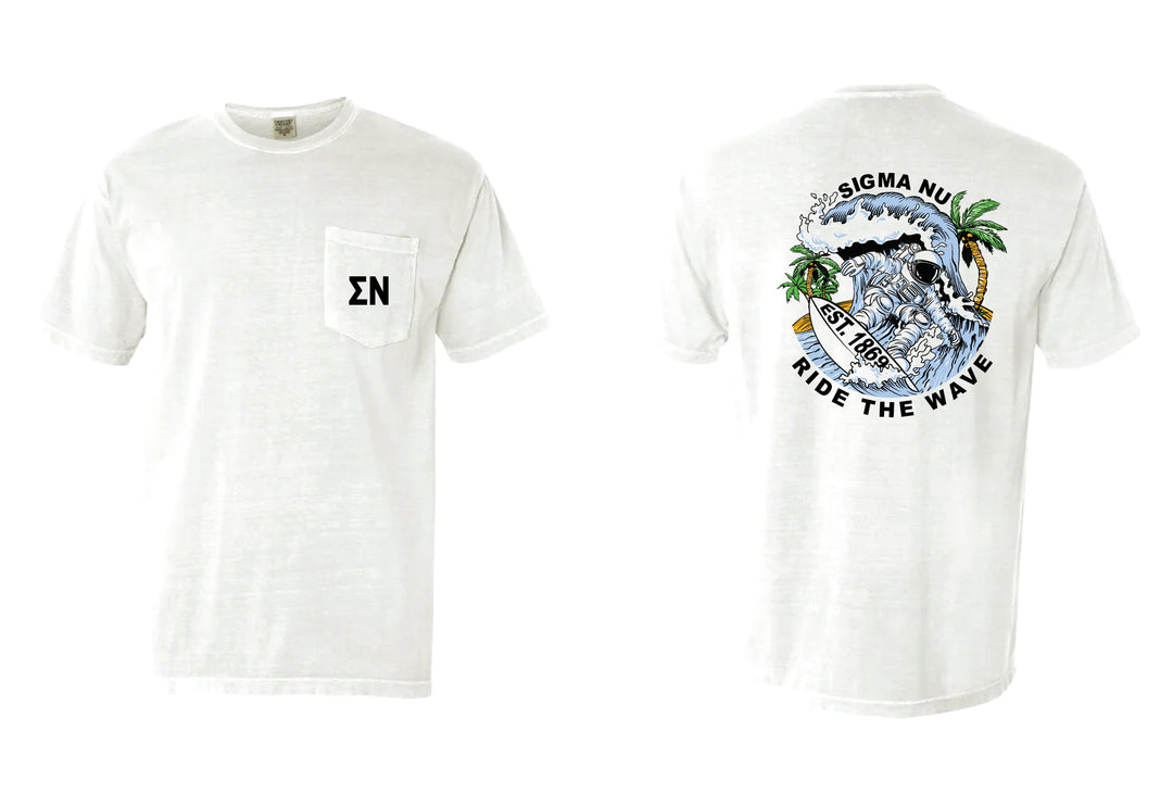 Ride The Wave Fraternity Tee