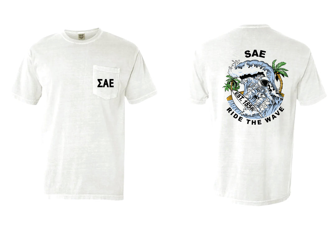Ride The Wave Fraternity Tee