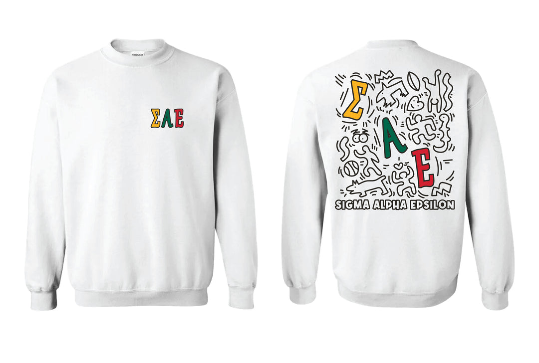 Symbols Fraternity Crewneck