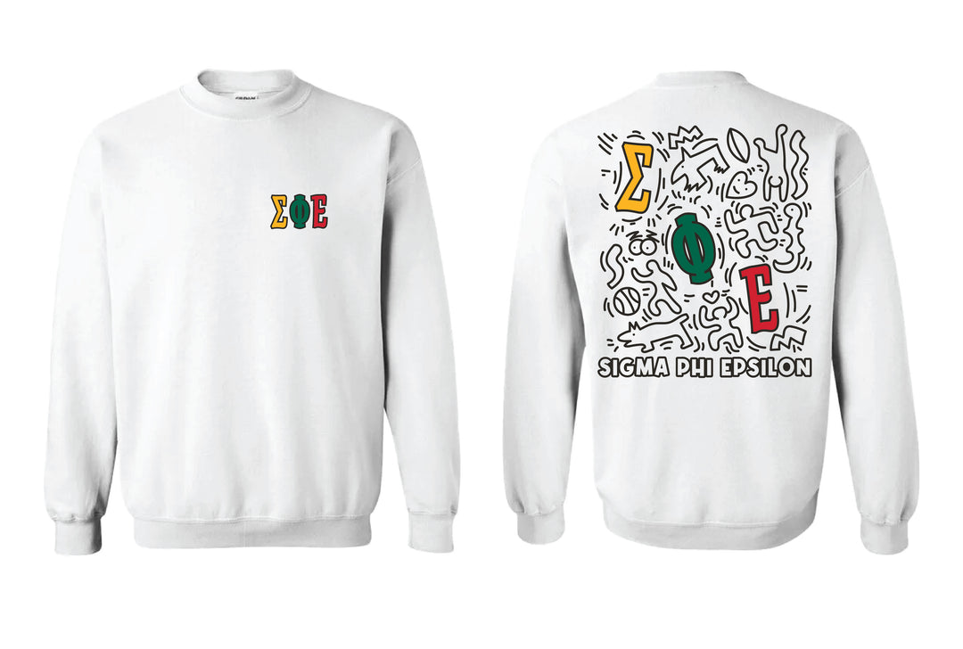 Symbols Fraternity Crewneck