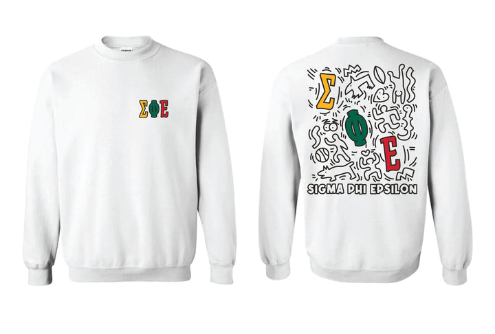 Symbols Fraternity Crewneck
