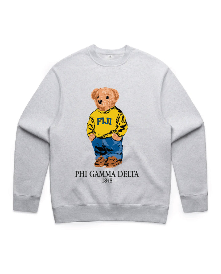 Fraternity Bear Crewneck