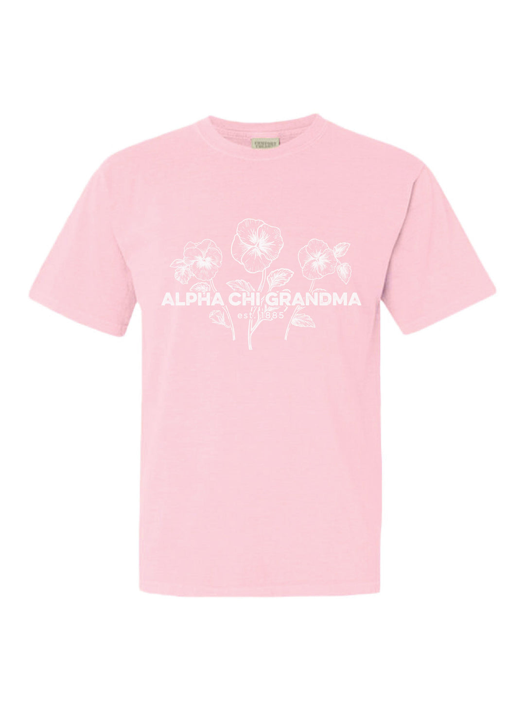 Floral Sorority Grandma Tee - 2XL - 3XL