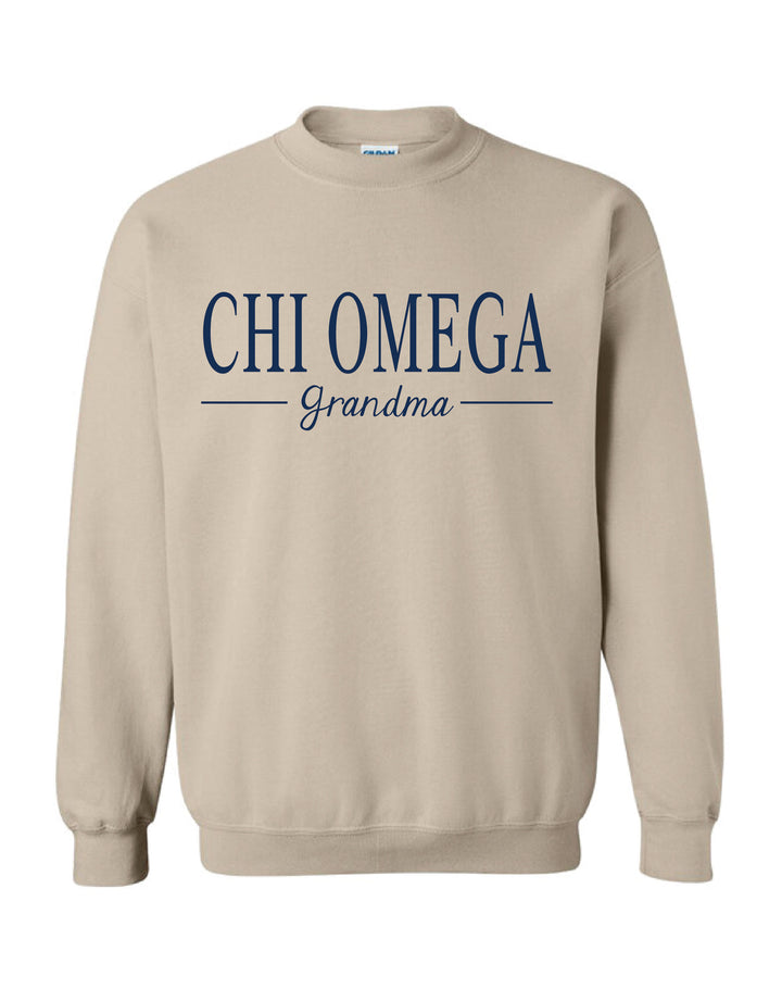 Simple Sorority Grandma Crewneck