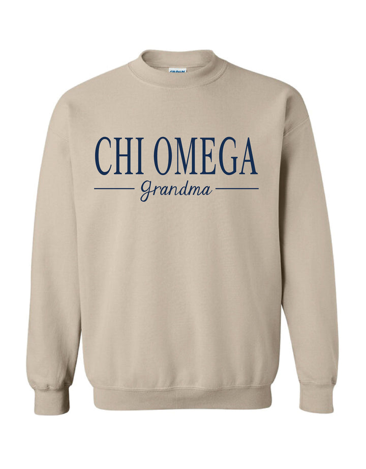 Simple Sorority Grandma Crewneck - 2XL - 3XL