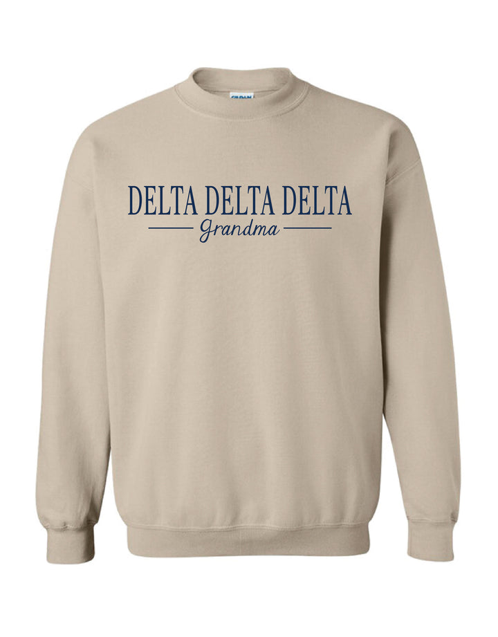 Simple Sorority Grandma Crewneck