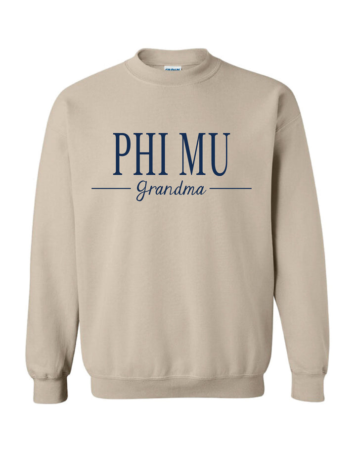 Simple Sorority Grandma Crewneck