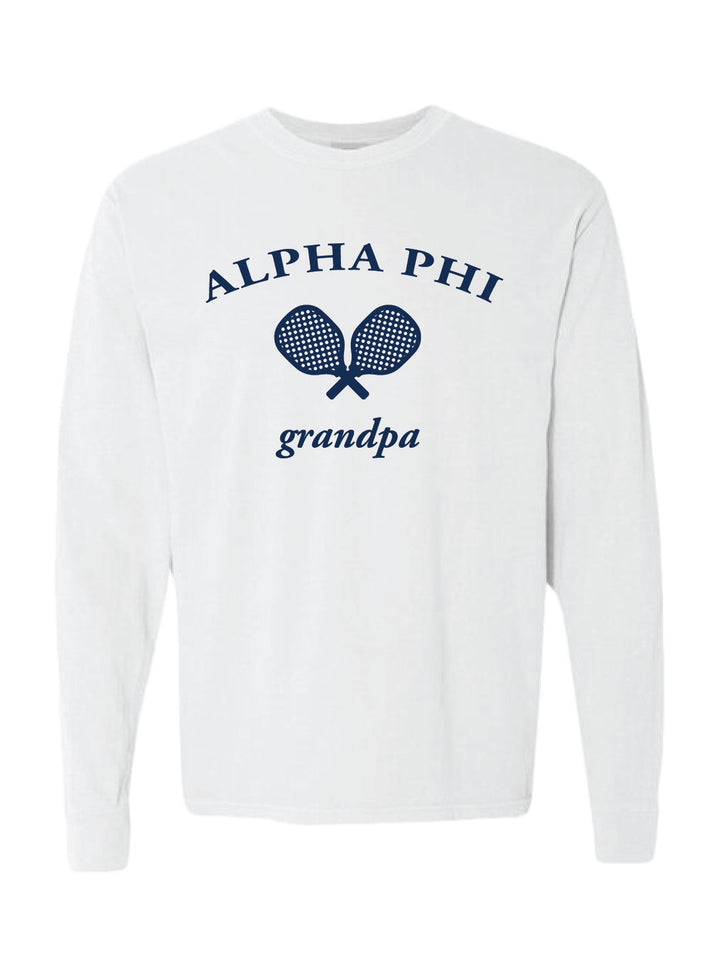 Pickleball Sorority Grandpa Long Sleeve