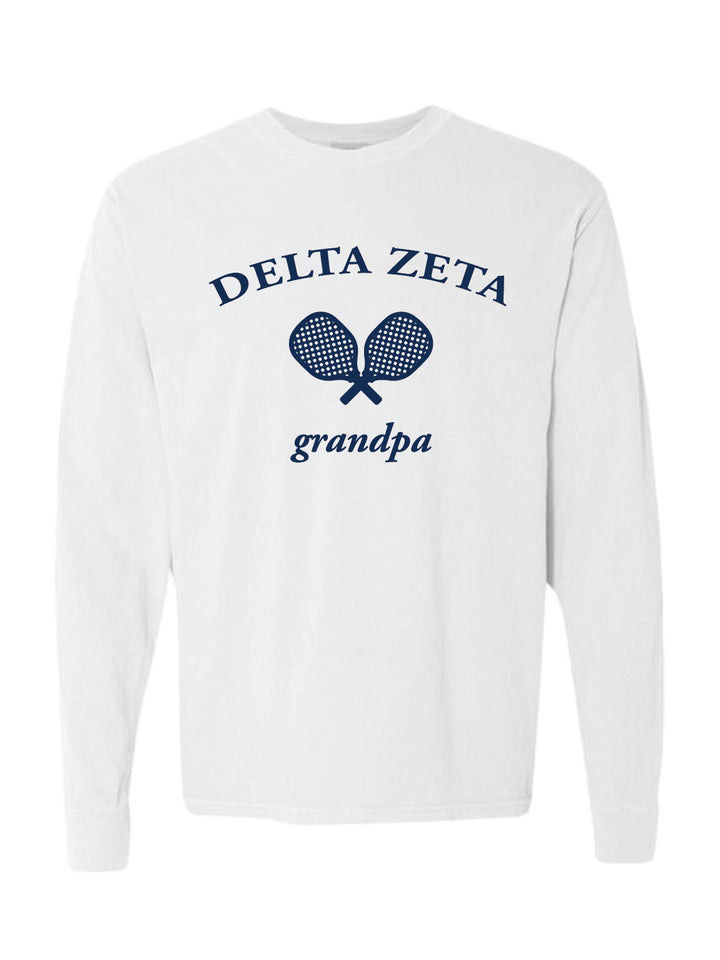 Pickleball Sorority Grandpa Long Sleeve