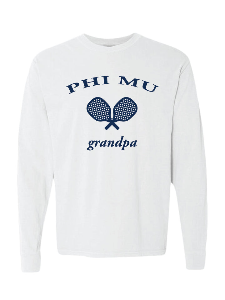 Pickleball Sorority Grandpa Long Sleeve