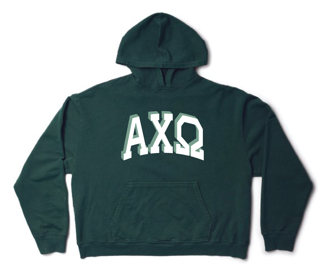 Greek Letter Alpine Matching Set Lightweight Hoodie