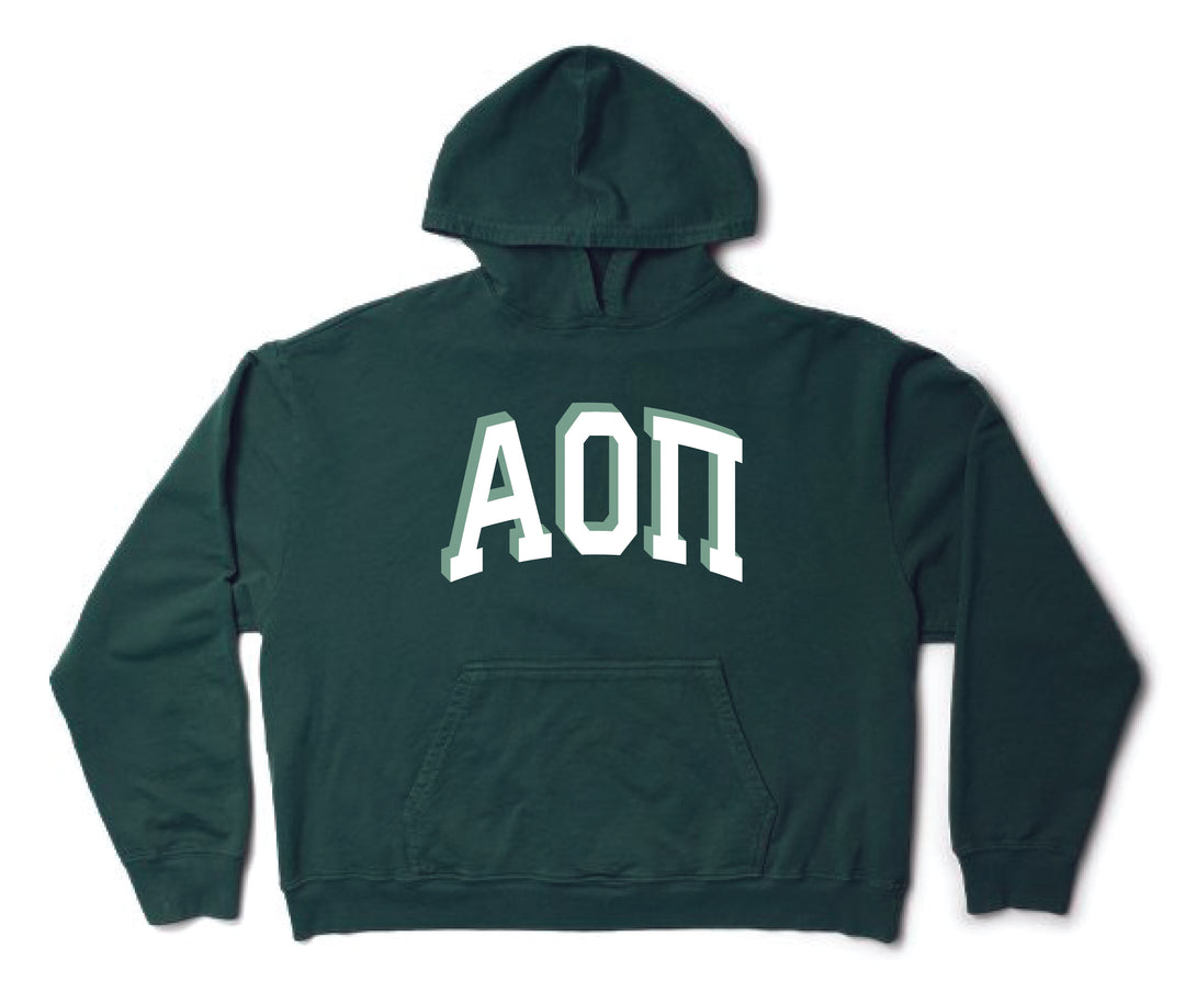 Greek Letter Alpine Matching Set Lightweight Hoodie