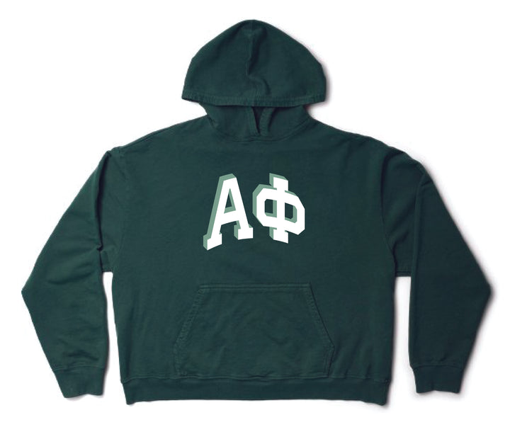 Greek Letter Alpine Matching Set Lightweight Hoodie - 2XL