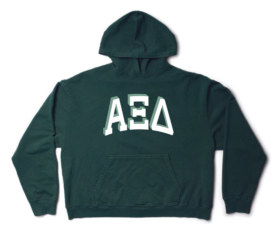 Greek Letter Alpine Matching Set Lightweight Hoodie