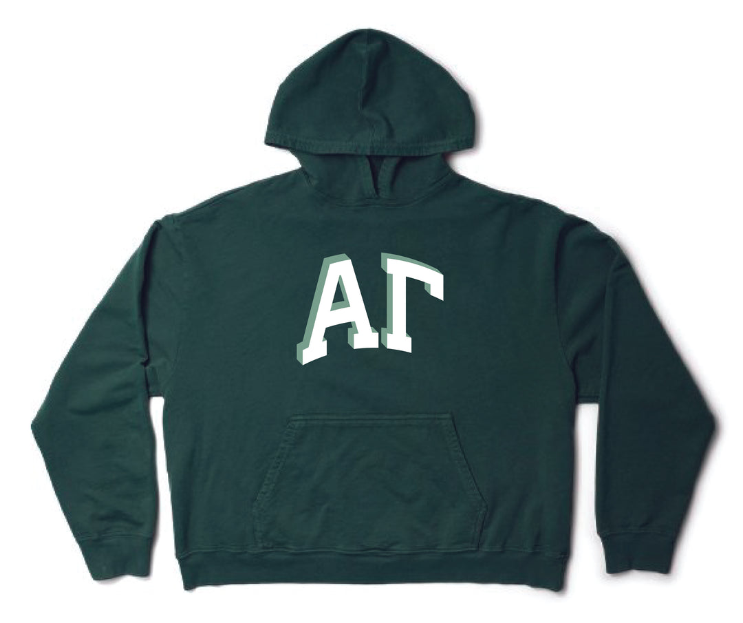 Greek Letter Alpine Matching Set Lightweight Hoodie - 2XL