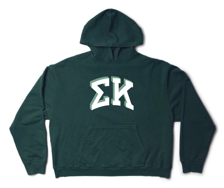 Greek Letter Alpine Matching Set Lightweight Hoodie