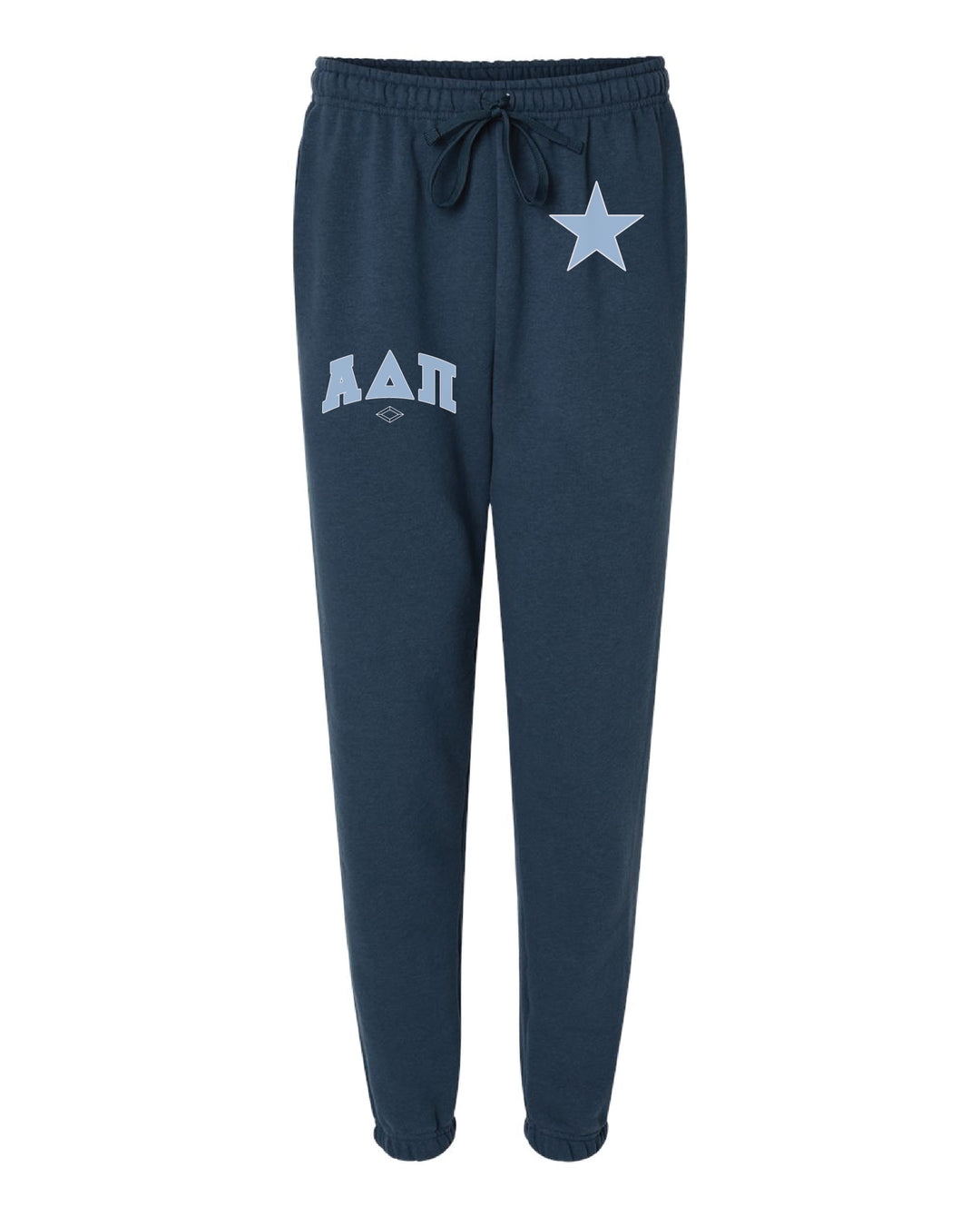 Alpha Delta Pi Greek Letter Sea Blue Joggers