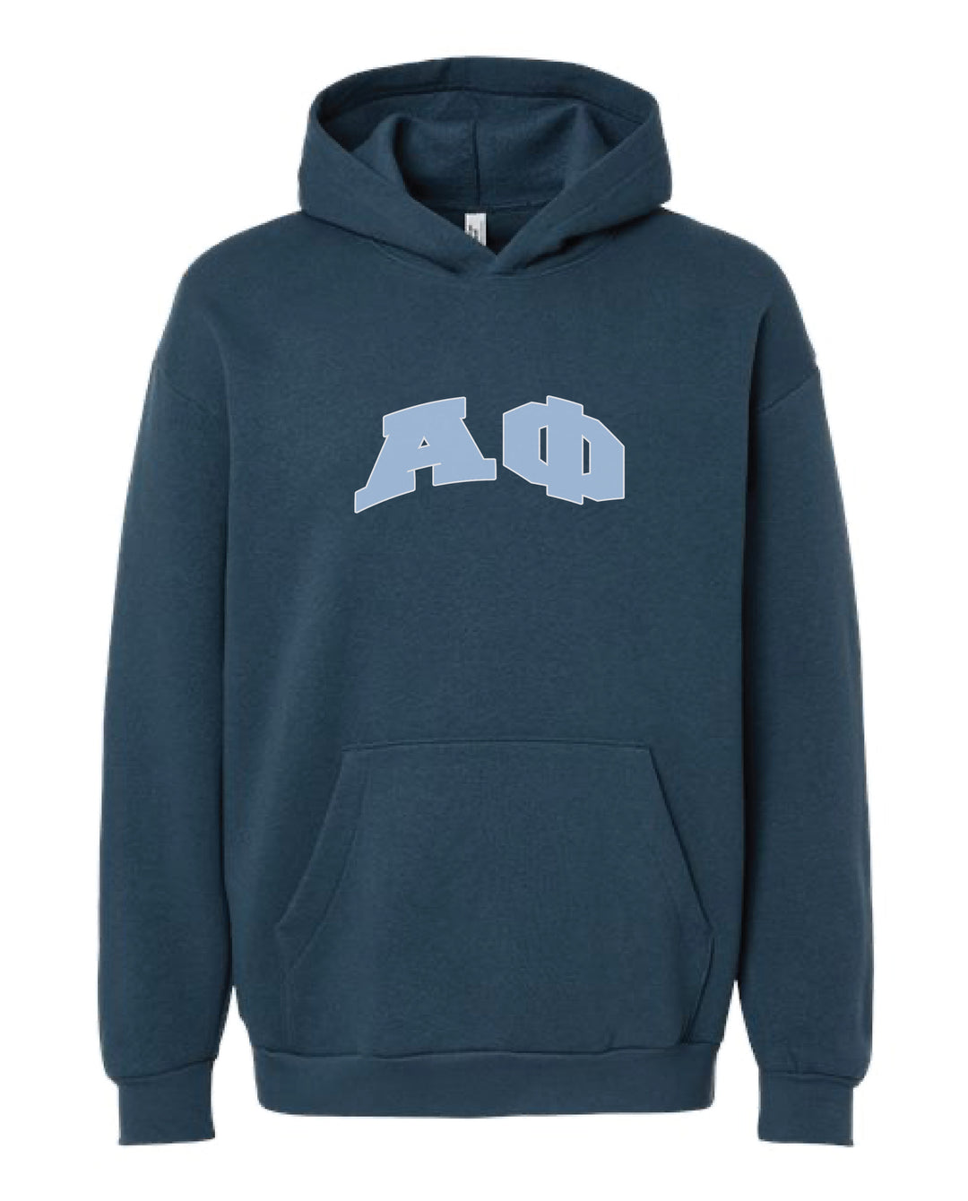 Greek Letter Sea Blue Sorority Hoodie - 2XL - 3XL