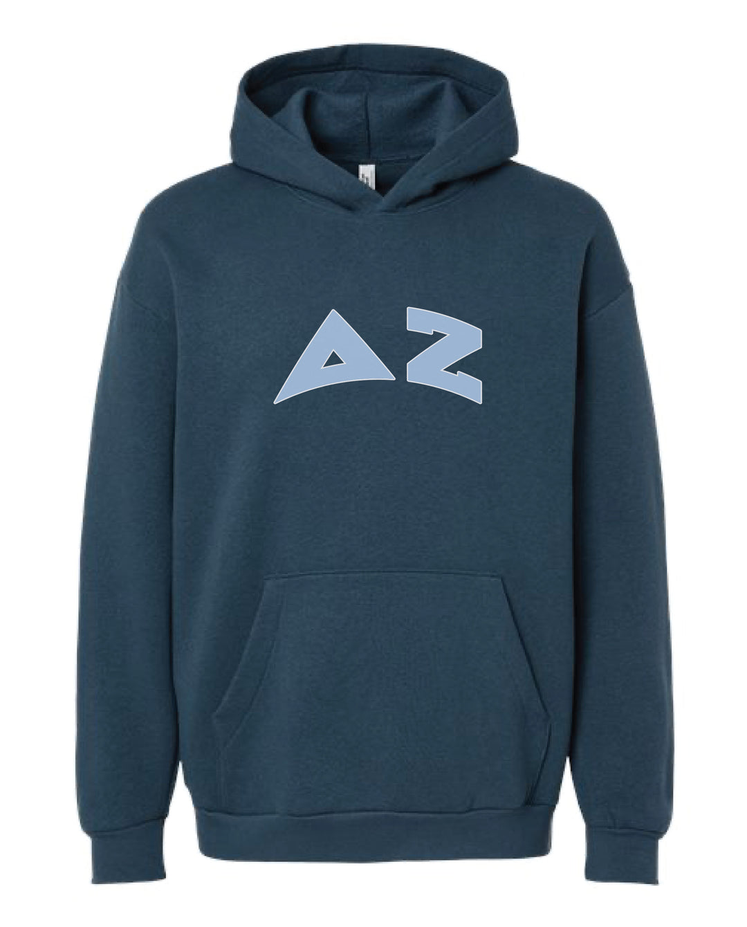 Greek Letter Sea Blue Sorority Hoodie